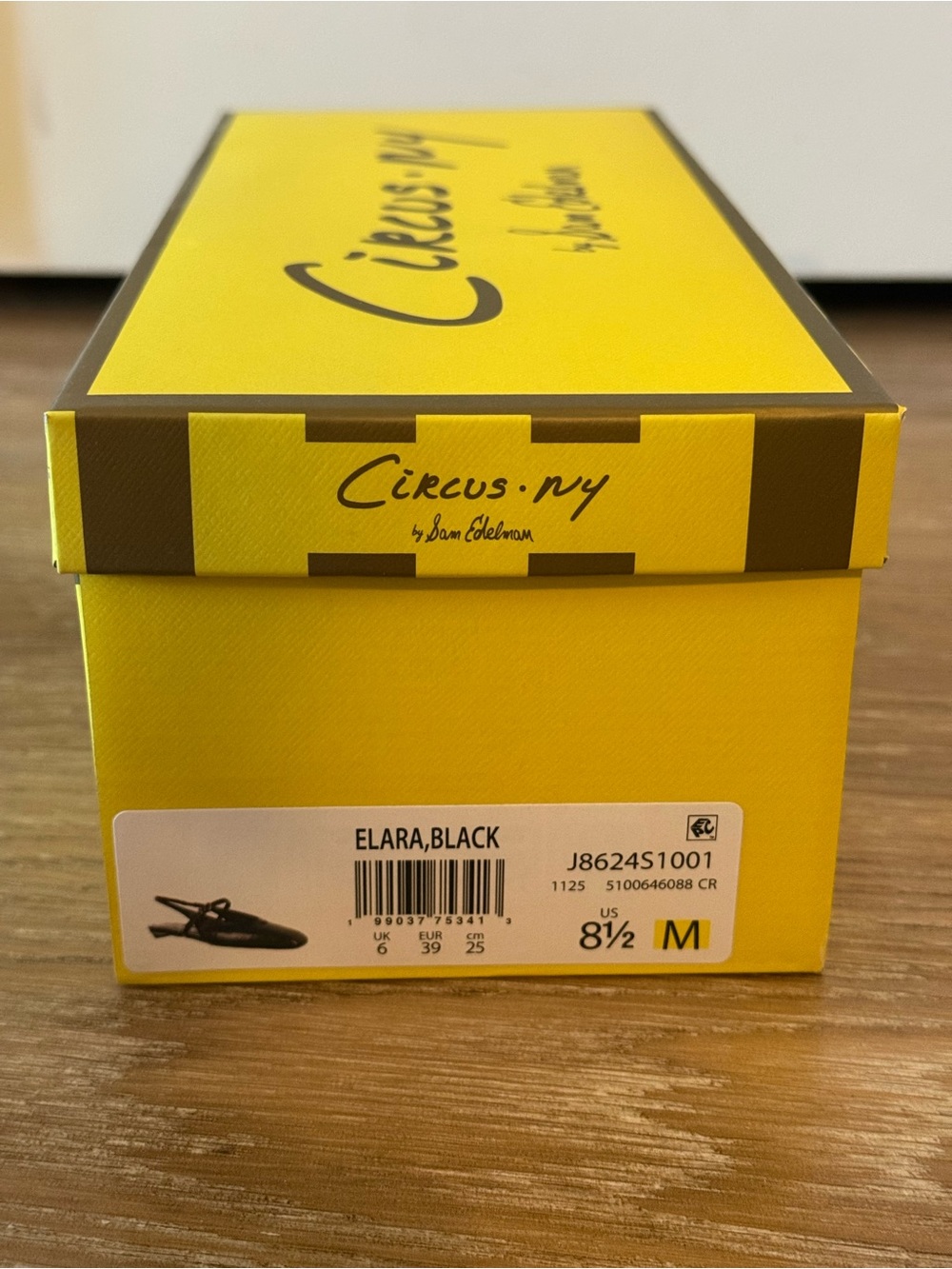 [sold ] Circus by Sam Edelman Black Elara Slingback Mary Jane 8.5 - Picture 9 of 9